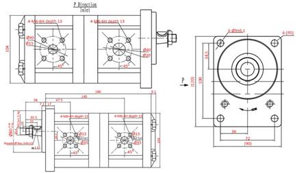 HIDRAVLIČNA ČRPALKA TRAKTOR - 22C16X158/6.3X161 